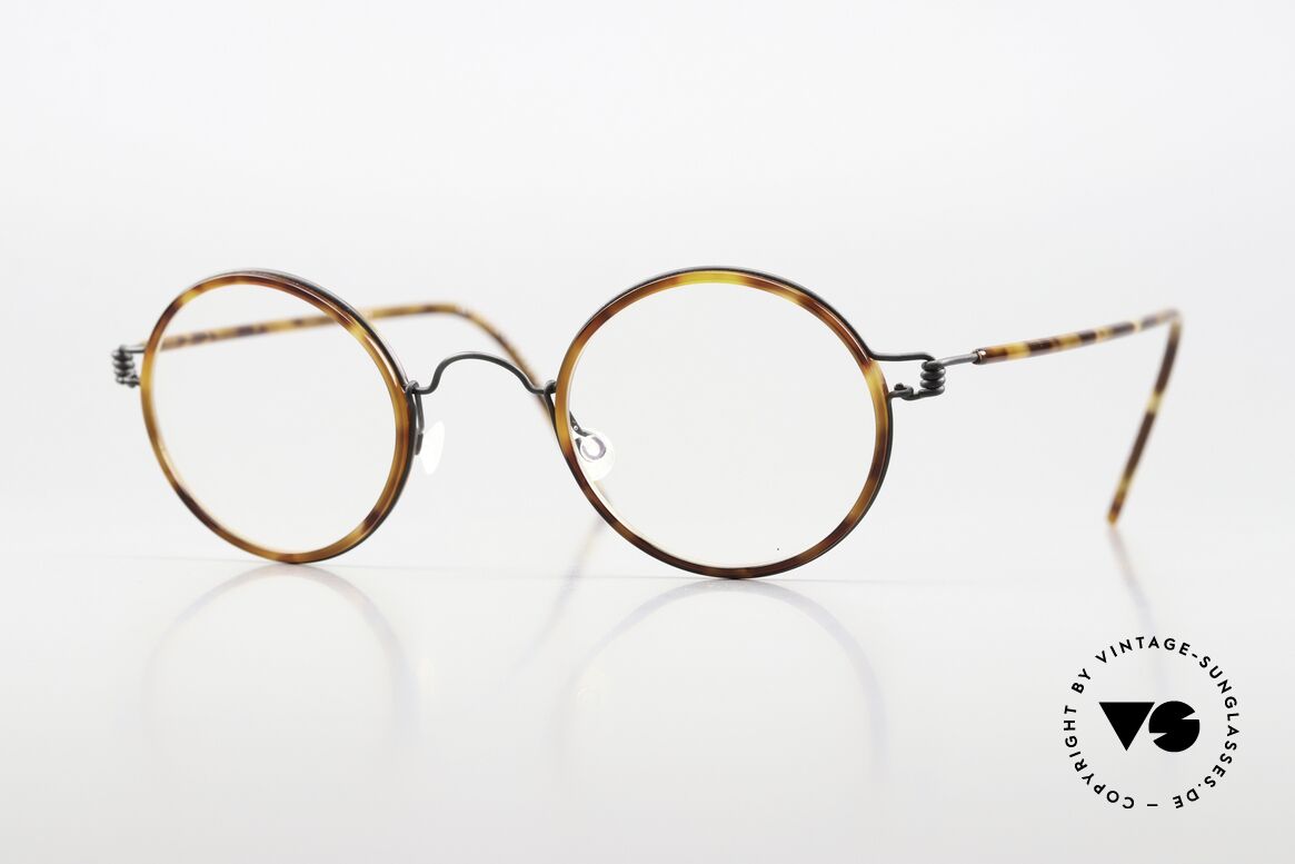 Lindberg Harley Air Titan Rim Runde Brille Damen & Herren, kleine runde Brille der LINDBERG Air Titanium Rim Serie, Passend für Herren und Damen Lindberg Harley Air Titan Rim Runde Brille Damen & Herren, kleine runde Brille der LINDBERG Air Titanium Rim Serie, Passend für Herren und Damen