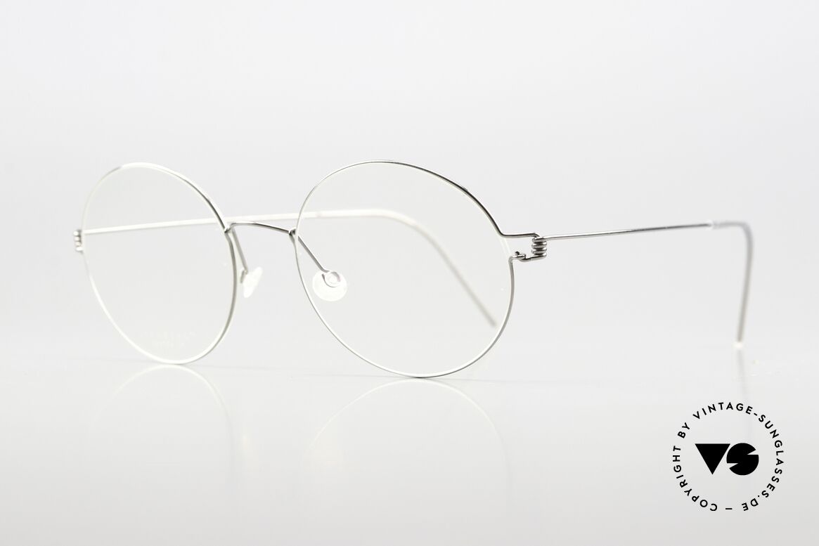 Lindberg Dakota 51 Air Titan Rim Runde Brille Damen Und Herren, M bis L Größe 51/19 mit einer Bügellänge von 145mm, Passend für Herren und Damen Lindberg Dakota 51 Air Titan Rim Runde Brille Damen Und Herren, M bis L Größe 51/19 mit einer Bügellänge von 145mm, Passend für Herren und Damen