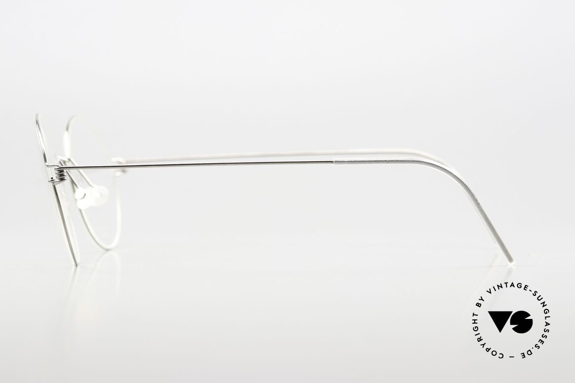 Lindberg Dakota 51 Air Titan Rim Runde Brille Damen Und Herren, ungetragenes Designerstück mit LINDBERG Hart-Etui, Passend für Herren und Damen Lindberg Dakota 51 Air Titan Rim Runde Brille Damen Und Herren, ungetragenes Designerstück mit LINDBERG Hart-Etui, Passend für Herren und Damen