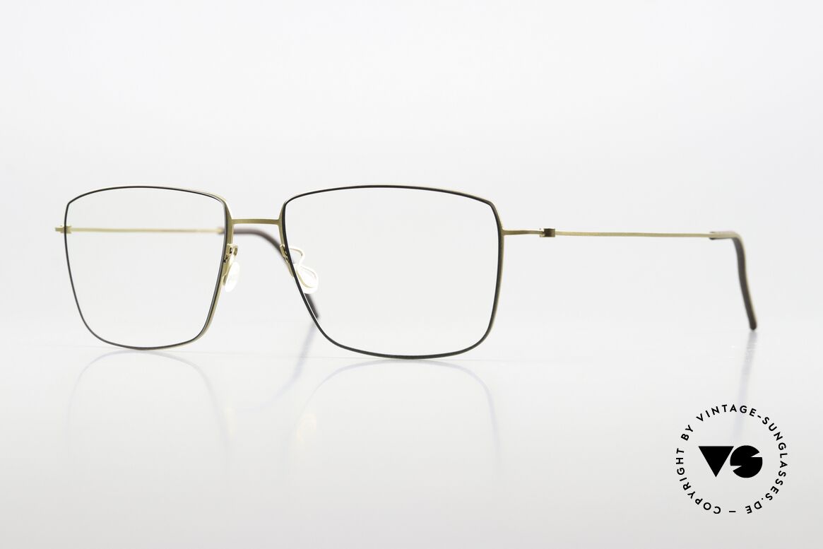 Lindberg 5508 Thintanium Lindberg Brille XLarge Passform, eckige Lindberg 5508 Thintanium Brille, Größe 56/16, Passend für Herren und Damen