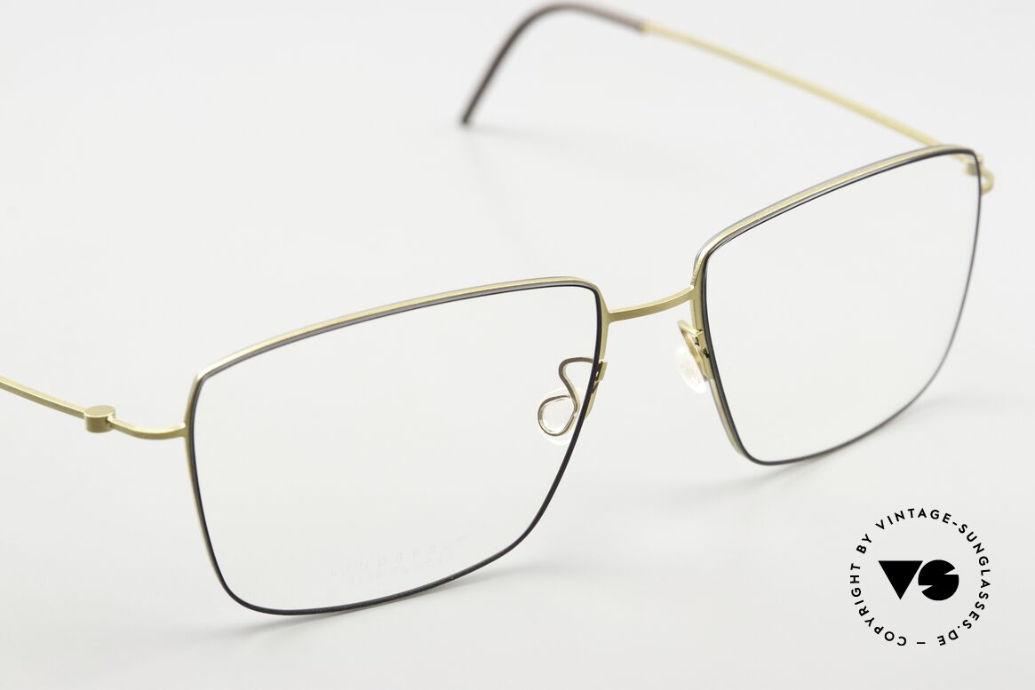 Lindberg 5508 Thintanium Lindberg Brille XLarge Passform, allerdings 145mm Rahmenbreite = X-Large Passform!!, Passend für Herren und Damen