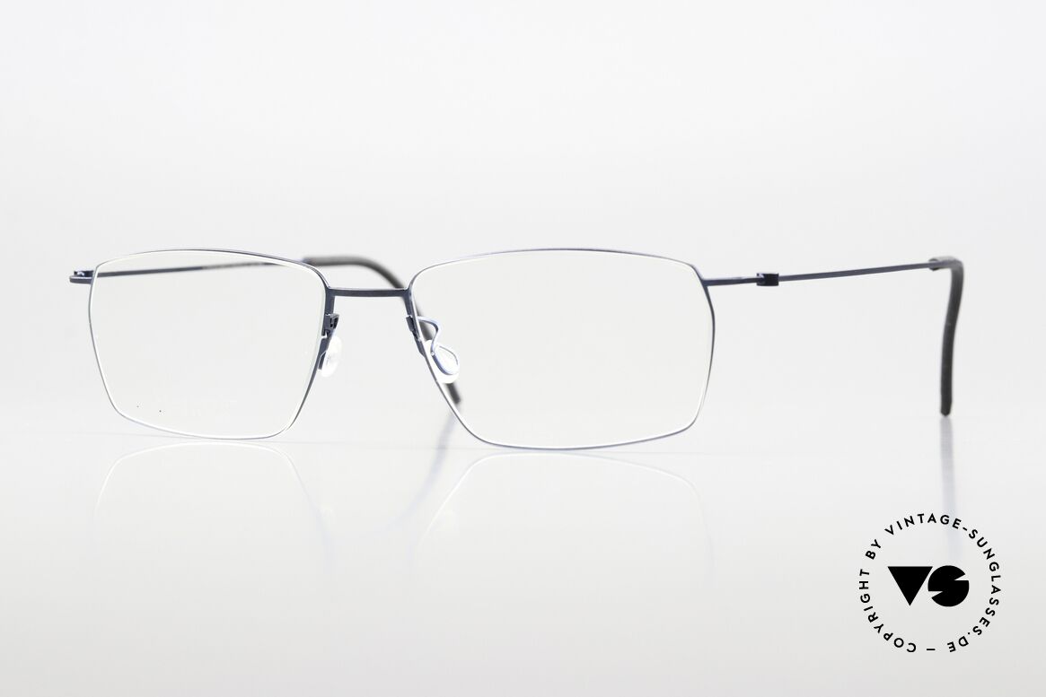 Lindberg 5509 Thintanium Eckige Brillenform Für Herren, eckige Lindberg Thintanium Brille, M. 5509, Gr. 55/17, Passend für Herren