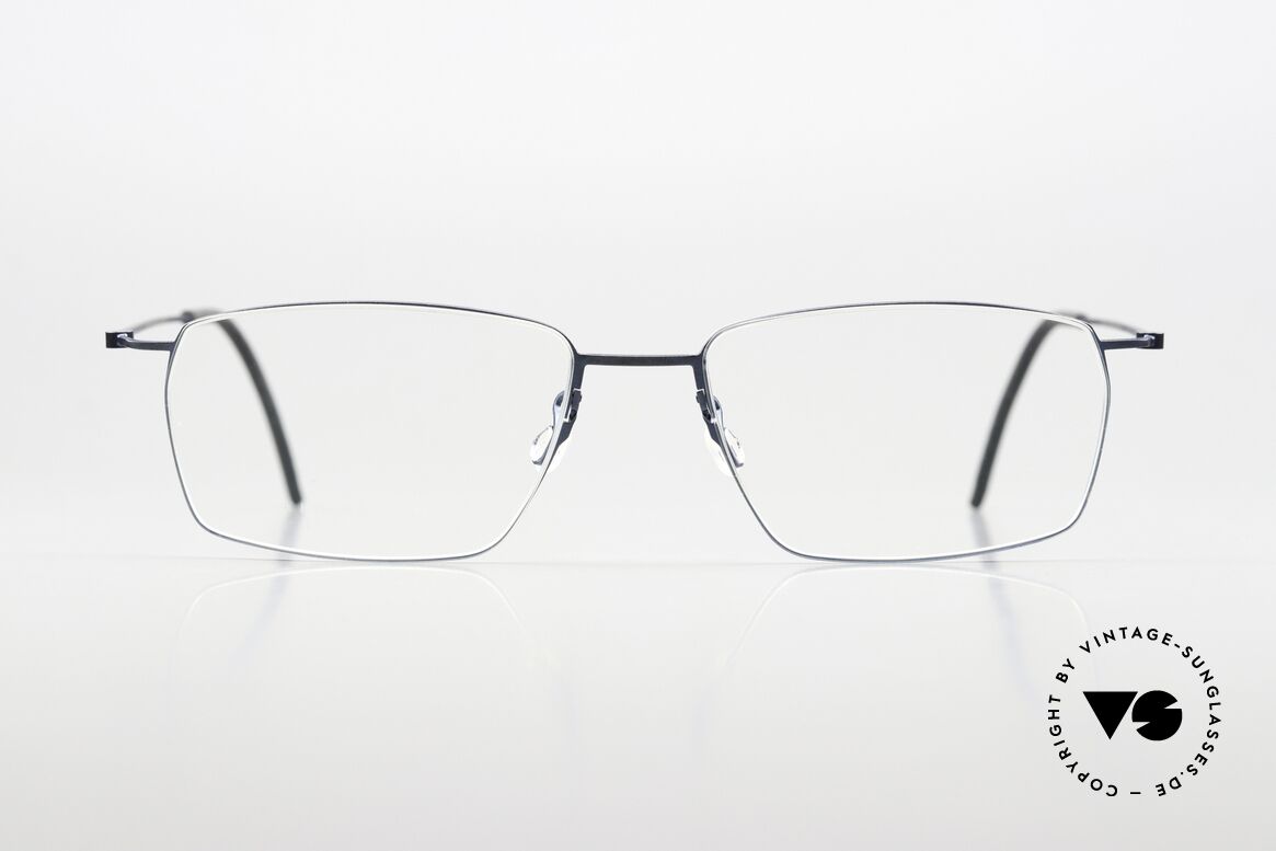 Lindberg 5509 Thintanium Eckige Brillenform Für Herren, der Name sagt schon alles: feines, dünnes TITANIUM, Passend für Herren