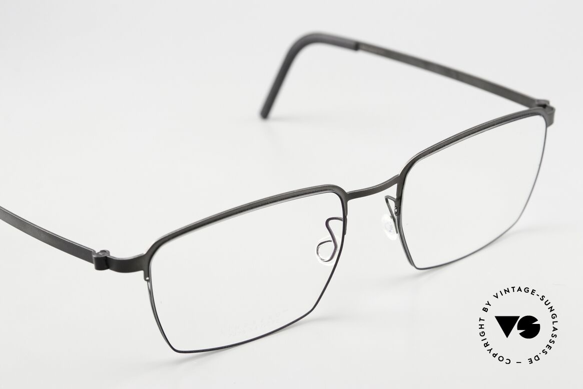 Lindberg 7426 Strip Titanium Markante Herrenbrille 2018, ungetragenes Designerstück mit original Lindberg Etui, Passend für Herren
