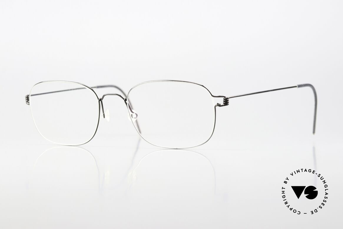 Lindberg Mars 52 Air Titan Rim Herrenbrille Klassisch Zeitlos, LINDBERG Air Titanium Rim Brille in Größe 52-19, 145, Passend für Herren