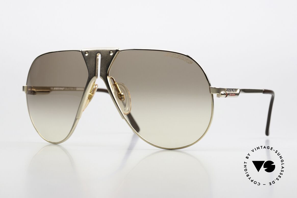 Boeing 5701 Berühmte 80er Aviator Brille, The BOEING Collection by Carrera von 1988/1989, Passend für Herren und Damen Boeing 5701 Berühmte 80er Aviator Brille, The BOEING Collection by Carrera von 1988/1989, Passend für Herren und Damen