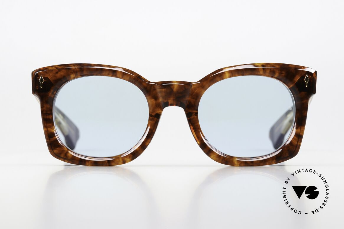 Jacques Marie Mage Elmyr Hommage an den 70er Zeitgeist, dicke Azetatbrille; Größe 51-24, streng limitiert, Passend für Herren und Damen Jacques Marie Mage Elmyr Hommage an den 70er Zeitgeist, dicke Azetatbrille; Größe 51-24, streng limitiert, Passend für Herren und Damen