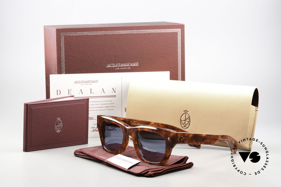 Jacques Marie Mage Dealan 53 Bob Dylan Sonnenbrille 53mm, Größe: large, Passend für Herren Jacques Marie Mage Dealan 53 Bob Dylan Sonnenbrille 53mm, Größe: large, Passend für Herren