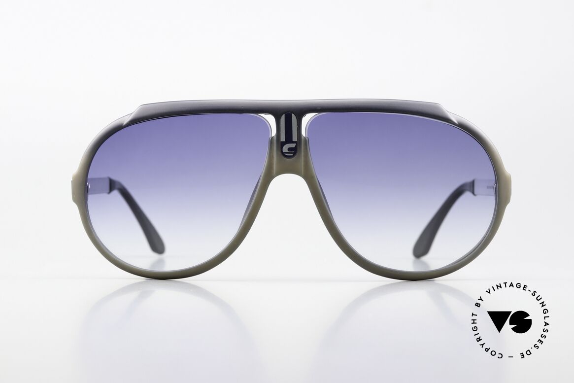 Carrera 5512 2in1 Sonnenbrille Blau & Grün, berühmte Filmsonnenbrille von 1984 (echter Klassiker), Passend für Herren Carrera 5512 2in1 Sonnenbrille Blau & Grün, berühmte Filmsonnenbrille von 1984 (echter Klassiker), Passend für Herren