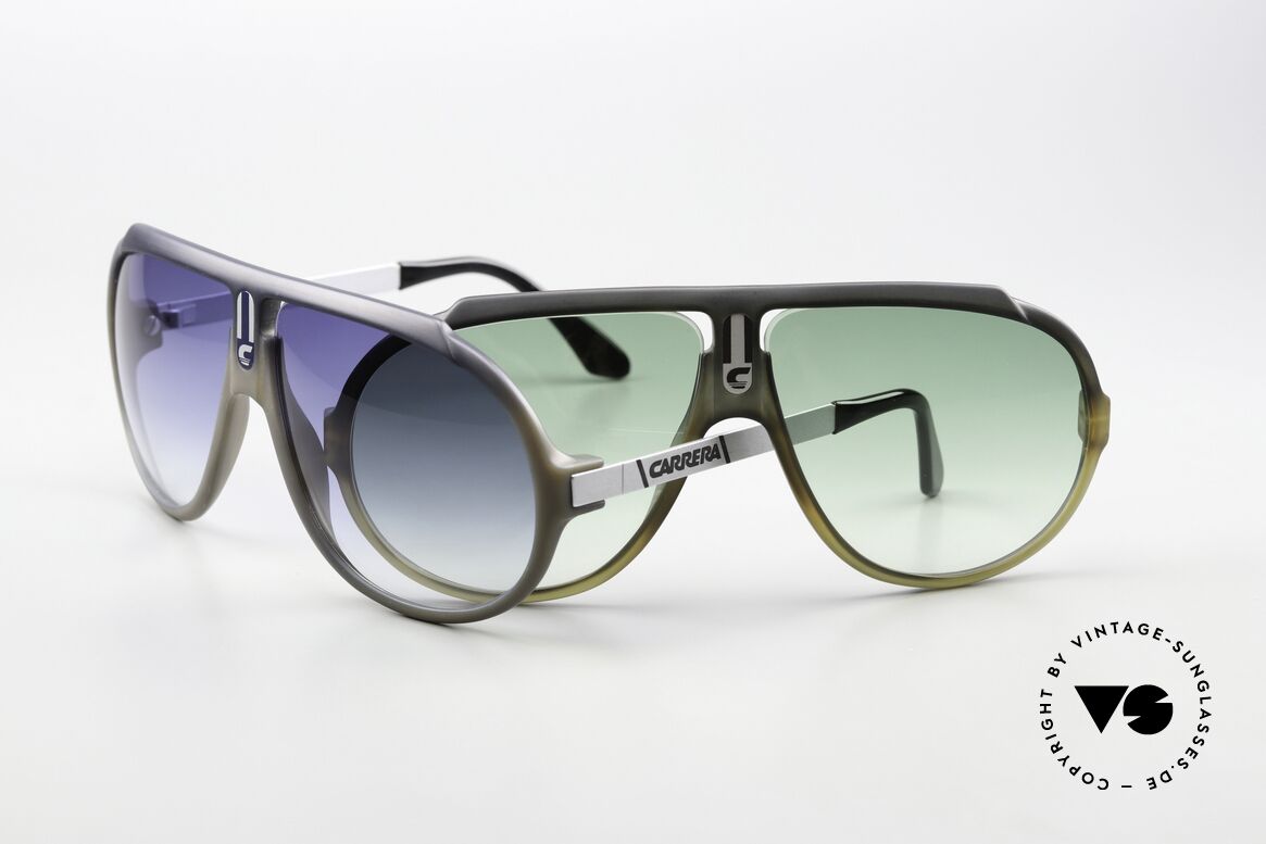 Carrera 5512 2in1 Sonnenbrille Blau & Grün, Größe: large, Passend für Herren Carrera 5512 2in1 Sonnenbrille Blau & Grün, Größe: large, Passend für Herren