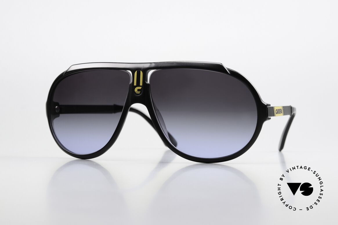 Carrera 5512 2in1 Sonnenbrille Schwarz Grün, mit 2 Wechselfronten zum selber tauschen; siehe Fotos!, Passend für Herren Carrera 5512 2in1 Sonnenbrille Schwarz Grün, mit 2 Wechselfronten zum selber tauschen; siehe Fotos!, Passend für Herren