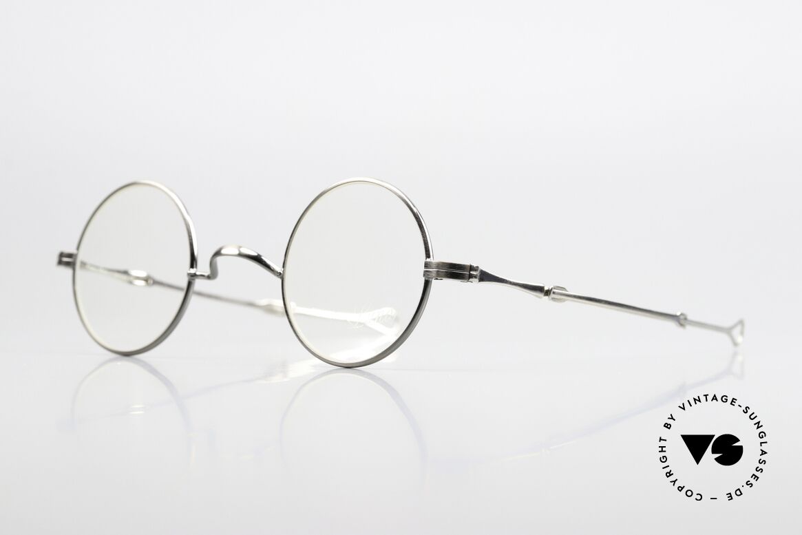 Lunor I 12 Telescopic Antik Silber Front Platin Bügel, ein Einzelstück, welches es so nirgendwo mehr gibt, Passend für Herren und Damen Lunor I 12 Telescopic Antik Silber Front Platin Bügel, ein Einzelstück, welches es so nirgendwo mehr gibt, Passend für Herren und Damen