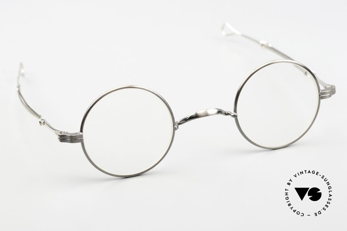 Lunor I 12 Telescopic Antik Silber Front Platin Bügel, ein ca. 30 Jahre altes, ungetragenes LUNOR Original!, Passend für Herren und Damen Lunor I 12 Telescopic Antik Silber Front Platin Bügel, ein ca. 30 Jahre altes, ungetragenes LUNOR Original!, Passend für Herren und Damen