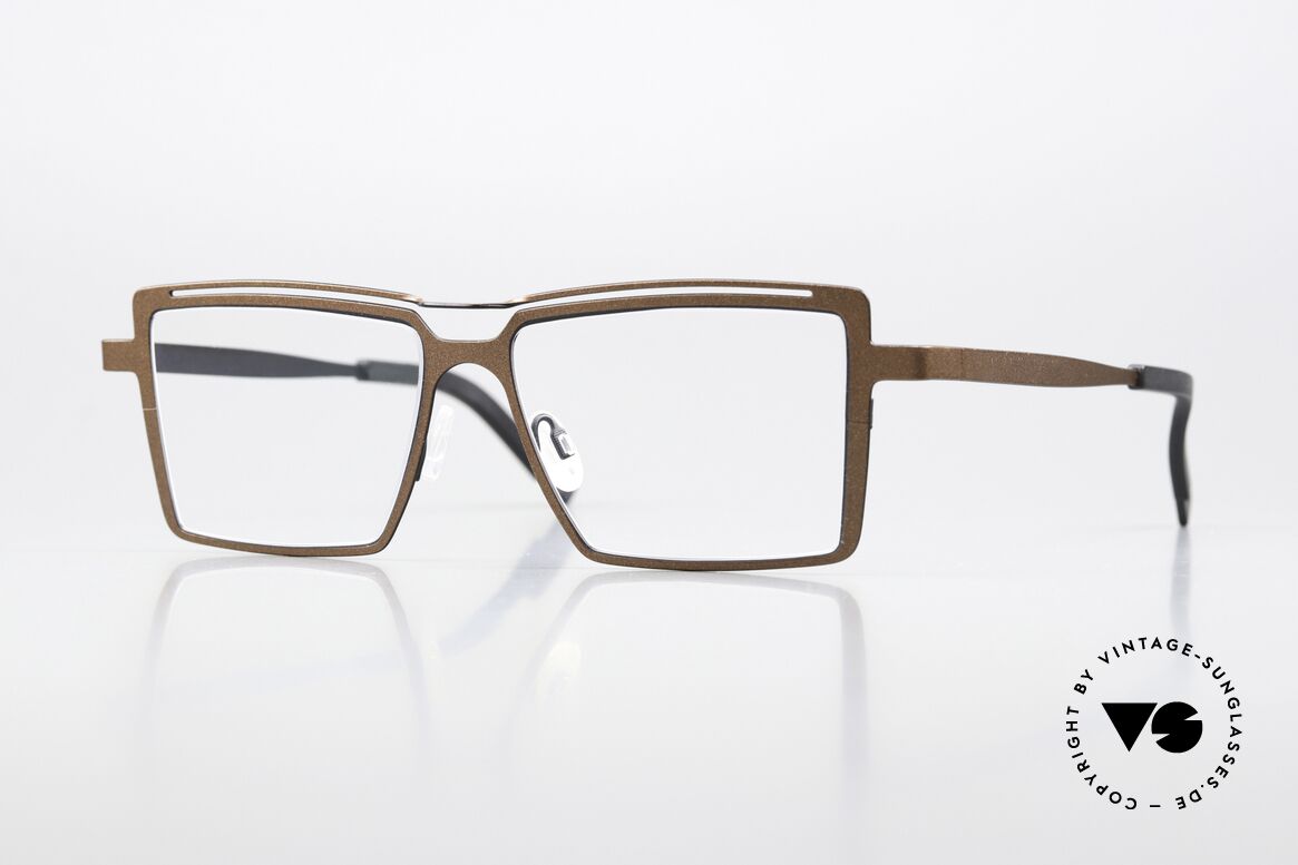 Theo Belgium Groove Eckige Brille Herren & Damen, eckige THEO Brille in LARGE Size (142mm breit), Passend für Herren und Damen Theo Belgium Groove Eckige Brille Herren & Damen, eckige THEO Brille in LARGE Size (142mm breit), Passend für Herren und Damen