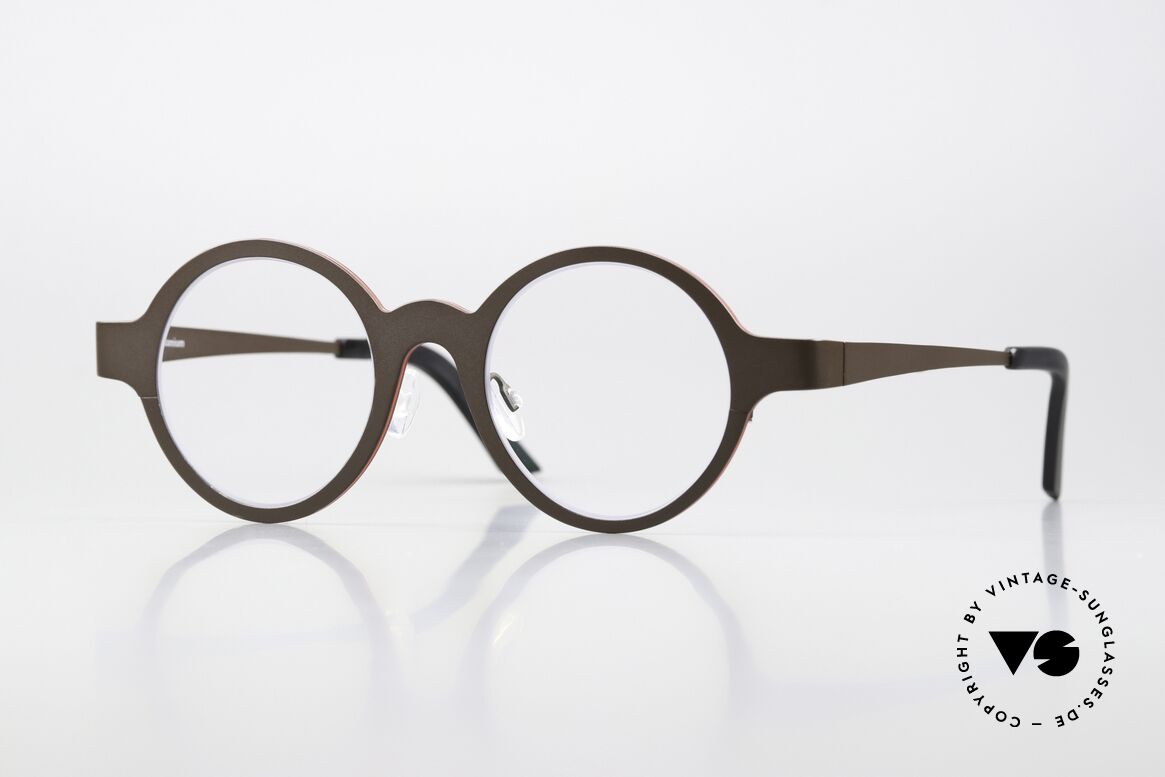Theo Belgium Eye-Witness YZ Bicolor Titanium Designerbrille, THEO Belgium Brille des Eye-Witness Konzept, Passend für Herren und Damen Theo Belgium Eye-Witness YZ Bicolor Titanium Designerbrille, THEO Belgium Brille des Eye-Witness Konzept, Passend für Herren und Damen