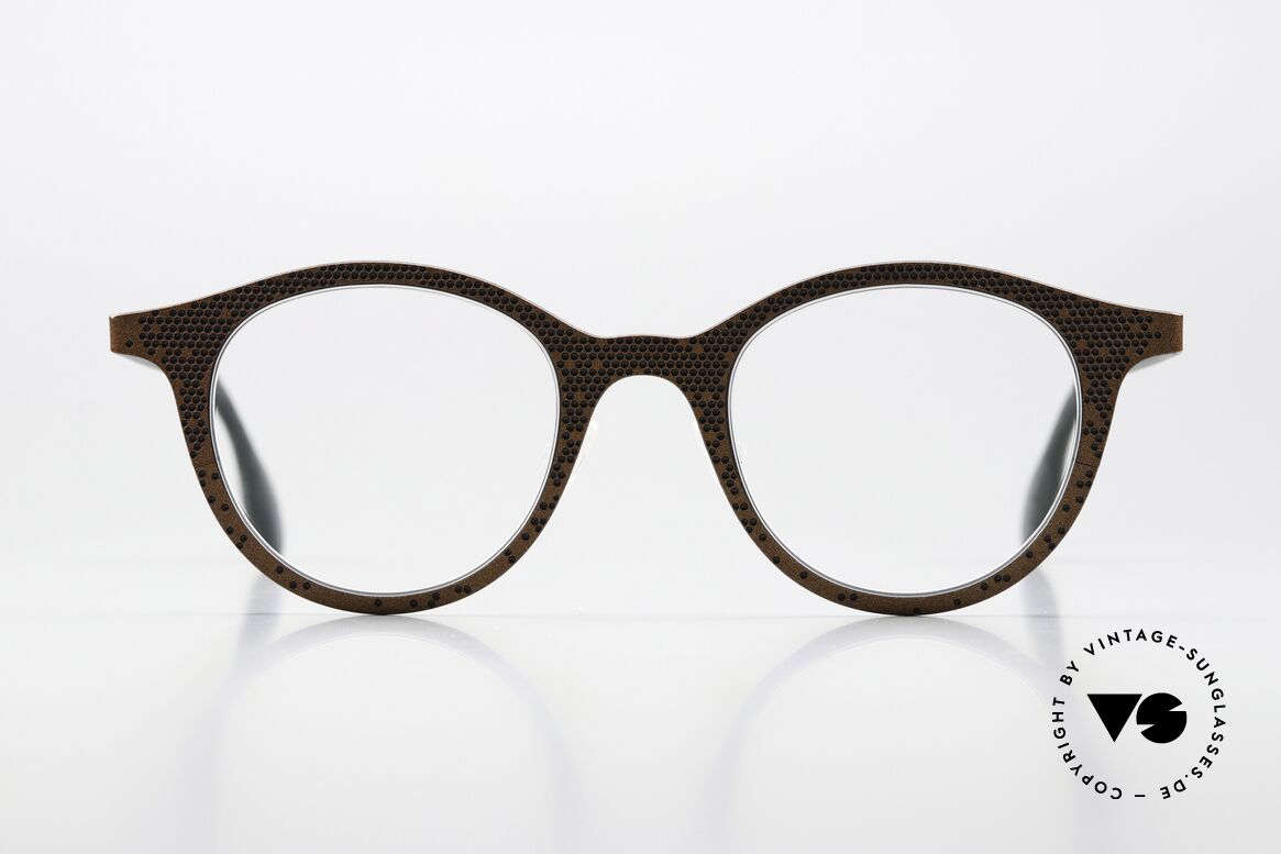 Theo Belgium Mille 61 Lebendiges Rahmenmuster, Modell mille+61 aus der "mille metal" Kollektion, Passend für Herren und Damen