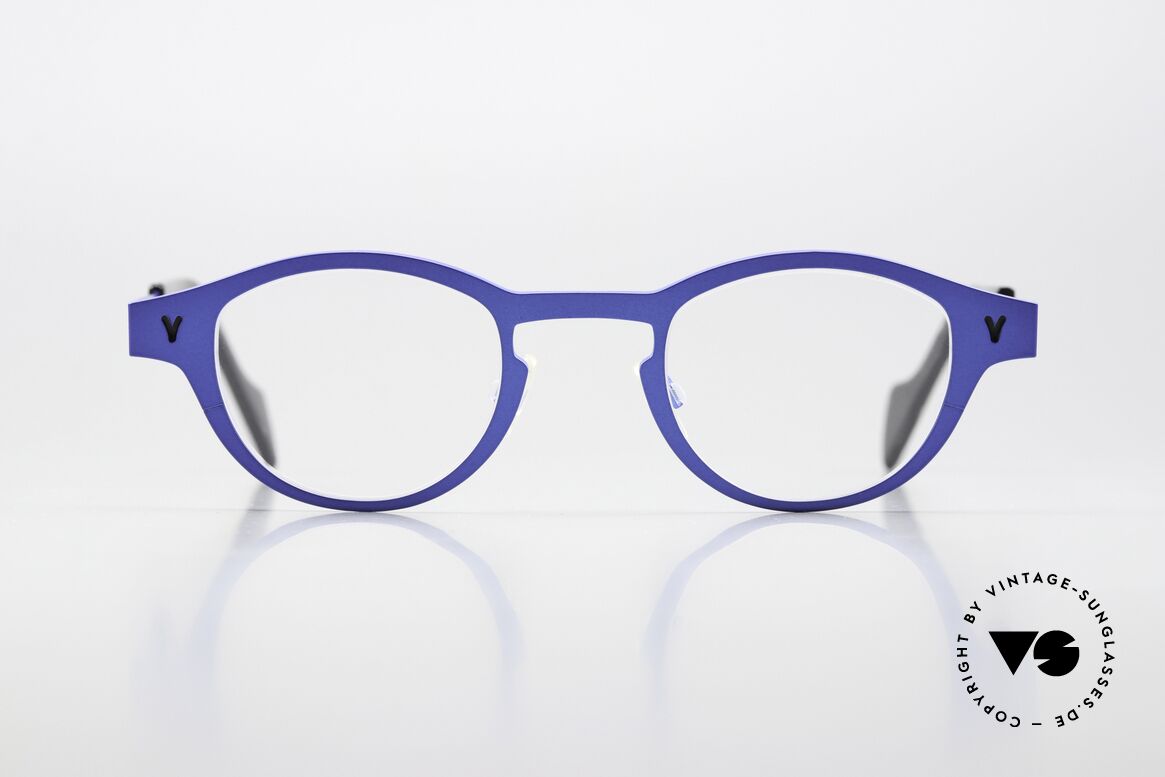 Theo Belgium Seventeen Damen & Herren Titanbrille, Modell Seventeen in Farbe 601 (blau metallic), Passend für Herren und Damen Theo Belgium Seventeen Damen & Herren Titanbrille, Modell Seventeen in Farbe 601 (blau metallic), Passend für Herren und Damen