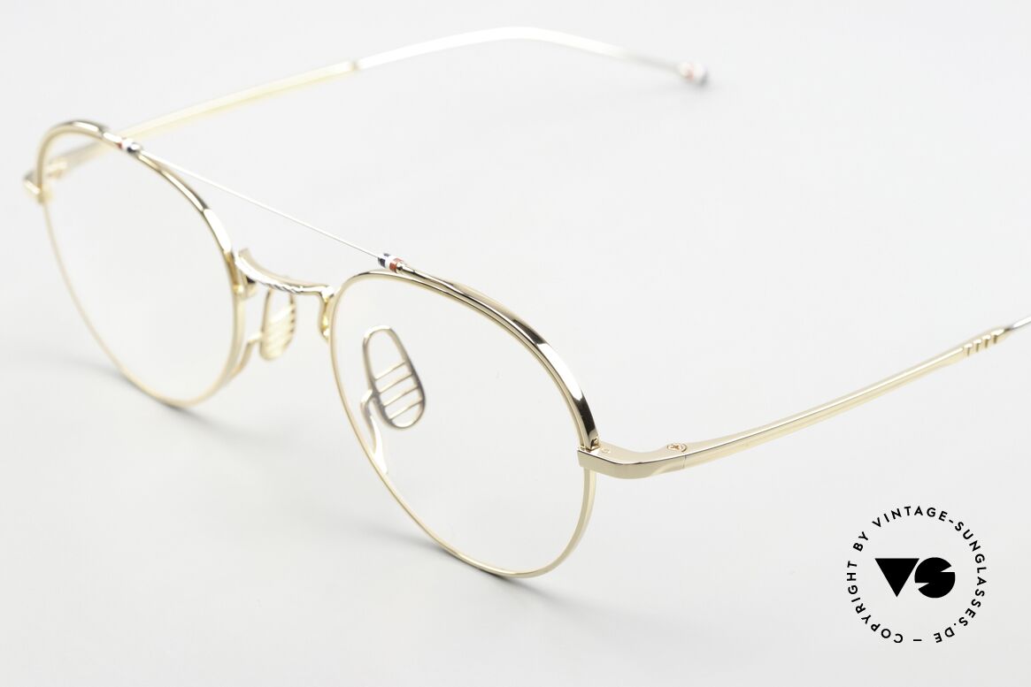 Thom Browne TBX912 Stilvolle Titanbrille Herren, wirklich stilvoll & in Spitzenqualität, made in Japan, Passend für Herren