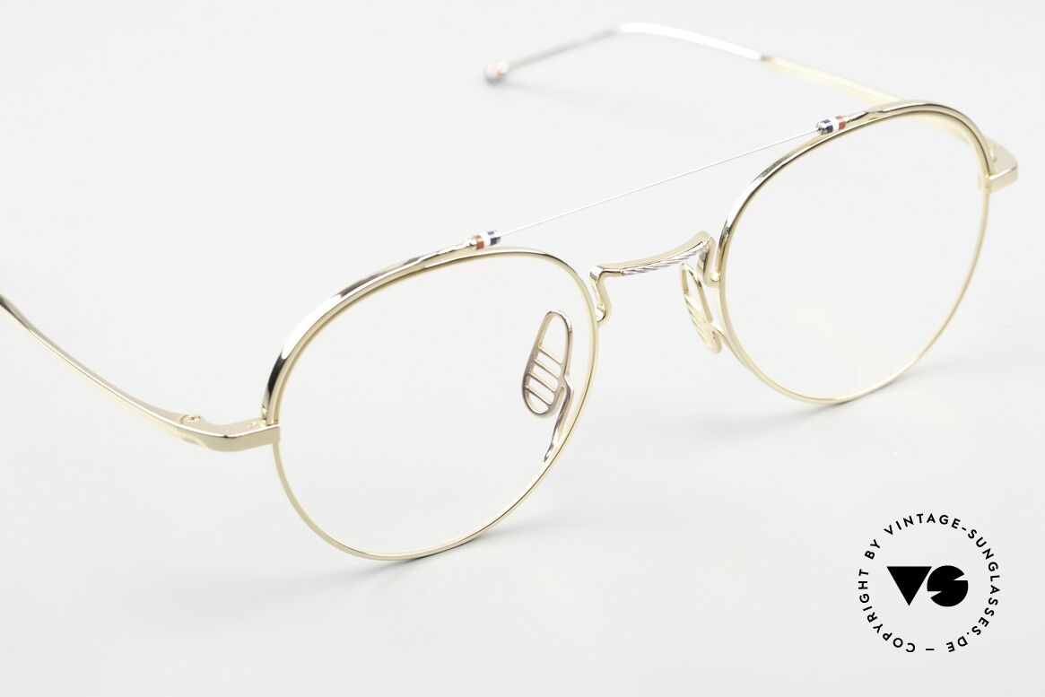 Thom Browne TBX912 Stilvolle Titanbrille Herren, ein edles Designer-Accessoire für alle Mode-Liebhaber, Passend für Herren