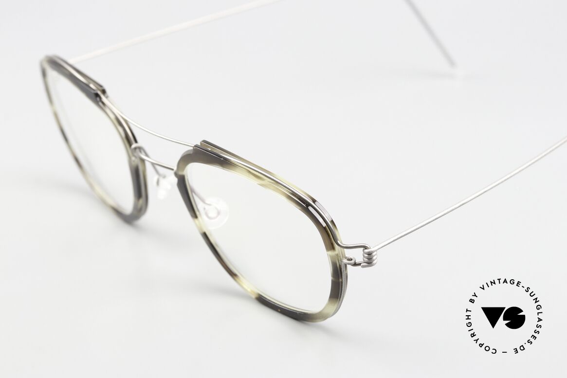 Lindberg William Air Titan Rim Panto Brille Damen & Herren, Damenbrille und Herrenbrille gleichermaßen; zeitlos edel, Passend für Herren und Damen