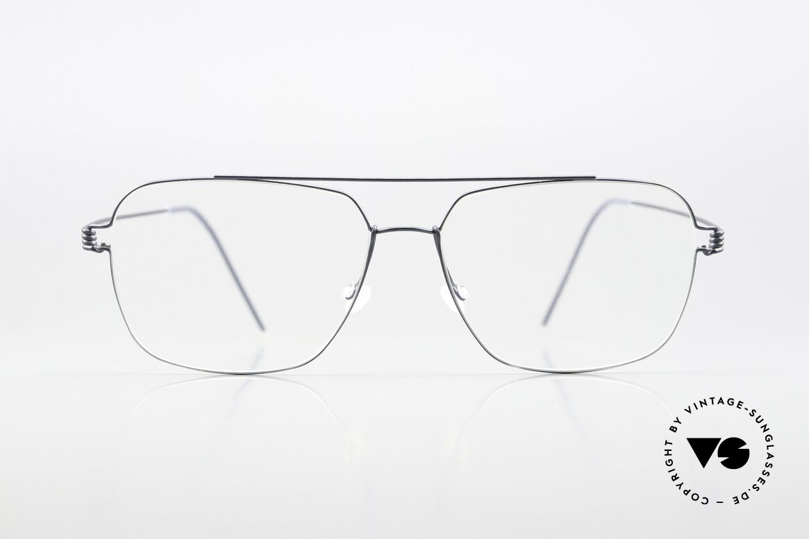 Lindberg Martin Air Titan Rim Herrenbrille Dunkelblau Grau, Martin Gr. 55-15, 155, col U16 = mattblau & mattgrau, Passend für Herren Lindberg Martin Air Titan Rim Herrenbrille Dunkelblau Grau, Martin Gr. 55-15, 155, col U16 = mattblau & mattgrau, Passend für Herren