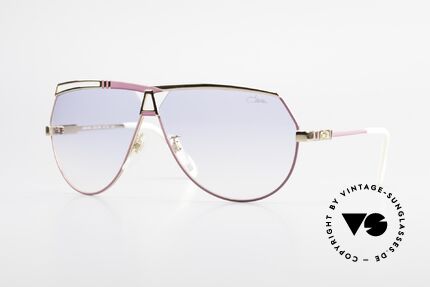 Cazal 954 Oversized XXL Sonnenbrille, außergewöhnliche Cazal vintage Designer-Sonnenbrille, Passend für Damen