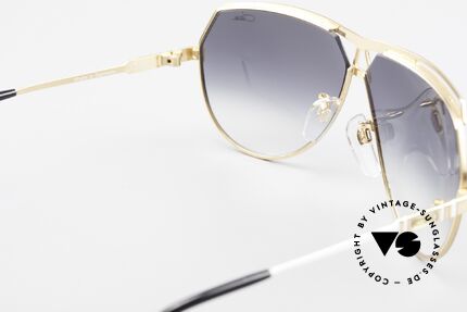 Cazal 954 Designer Vintage Sonnenbrille, eine XXL vintage Sonnenbrille, da 145mm Rahmenbreite, Passend für Herren und Damen