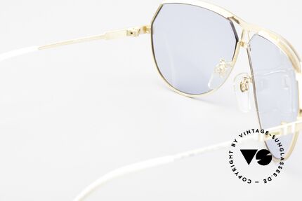 Cazal 954 XL Vintage Cazal Sonnenbrille, mit neuen CR39 Gläsern in hellblau; 100% UV Schutz, Passend für Herren