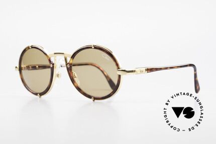 Cazal 644 Runde Cazal 90er Sonnenbrille, feinste Qualität aus Passau (made in Germany), Passend für Herren und Damen