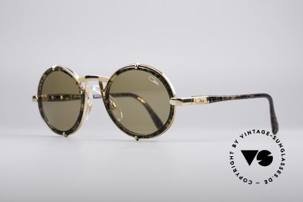 Cazal 644 Runde 90er Sonnenbrille, feinste Qualität aus Passau (made in Germany), Passend für Herren und Damen