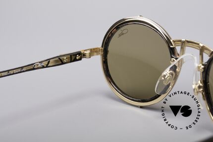 Cazal 644 Runde 90er Sonnenbrille, ungetragen (wie alle unsere vintage Cazals), Passend für Herren und Damen