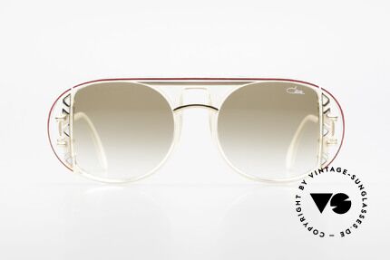 Cazal 875 Hip Hop Unisex Sonnenbrille, von Design-Papst - Cari Zalloni (CAZAL) entworfen, Passend für Herren und Damen