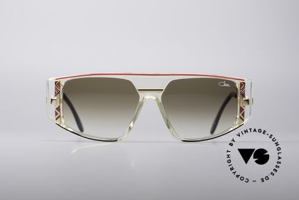 Cazal 874 90er Unisex Designerbrille, spektakuläre Kombination von Farben und Formen, Passend für Herren und Damen
