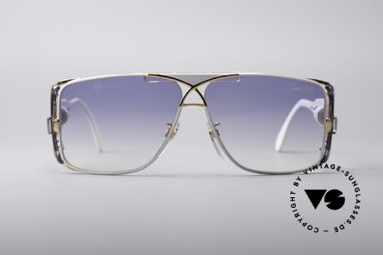 Cazal 955 Old School Sportsonnenbrille, damals fester Bestandteil der amerik. HipHop-Szene, Passend für Herren