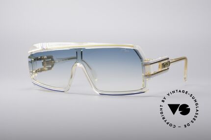 Cazal 858 Asymmetrische 80er Brille, 858: eines der berühmtesten CAZAL vintage Modelle, Passend für Herren und Damen