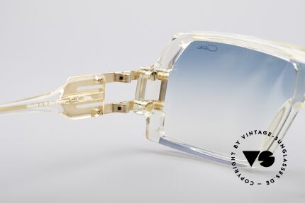 Cazal 858 Asymmetrische 80er Brille, NICHT die Reproduktion von 2012; das alte ORIGINAL!, Passend für Herren und Damen