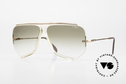 Cazal 850 Old School 80er Sonnenbrille Details