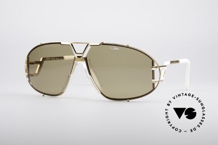 Cazal 907 Jay-Z Beyoncé Sonnenbrille, legendäre Designer Sonnenbrille von CAri ZALloni, Passend für Herren und Damen