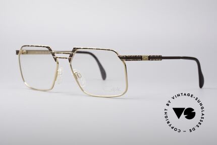 Cazal 760 Echt Vintage 90er Herrenbrille, stabile Metall-Fassung mit eleganter Kolorierung, Passend für Herren