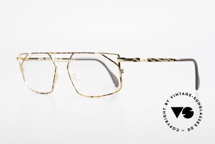 Cazal 751 Eckige Vintage Designerbrille, tolles altes Designerstück; als Herrenbrille konzipiert, Passend für Herren