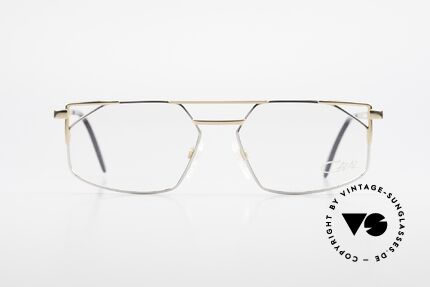 Cazal 751 Eckige Alte 90er Designerbrille, Cazal Brillenfassung in Top-Qualität von 1993/1994, Passend für Herren