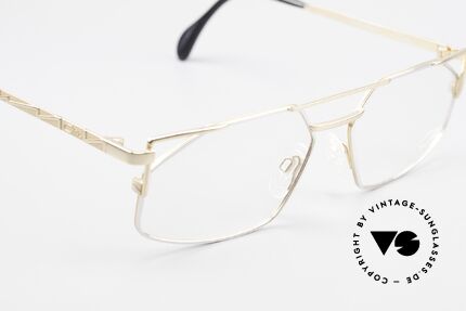 Cazal 751 Eckige Alte 90er Designerbrille, ungetragenes Exemplar in Größe 58-16, 140 (LARGE), Passend für Herren