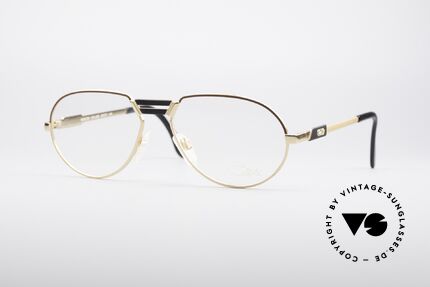 Cazal 739 Außergewöhnliche Fassung, einzigartige Cazal Herren-Designerbrille von 1989/90, Passend für Herren