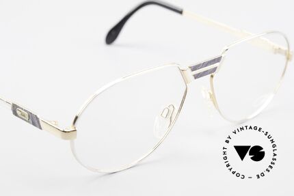 Cazal 739 Goldplattierte Brillenfassung, ungetragen (wie alle unsere CAZAL vintage Brillen), Passend für Herren