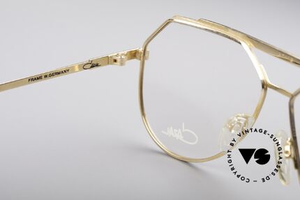 Cazal 733 Goldplattierte 80er Fassung, Größe: large, Passend für Herren