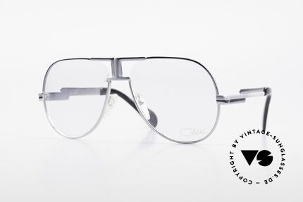 Cazal 702 Ultra Seltene 70er Cazal Brille, extrem seltene Cazal Brille aus den späten 1970ern, Passend für Herren