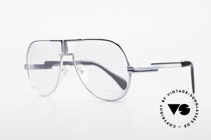 Cazal 702 Ultra Seltene 70er Cazal Brille, einzigartiger Lackierungsverlauf von grau zu silber, Passend für Herren