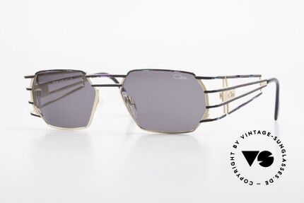 Cazal 980 Markante Vintage Sonnenbrille, futuristische vintage CAZAL Designer-Sonnenbrille, Passend für Herren und Damen