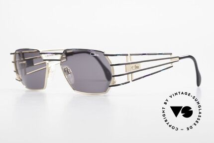 Cazal 980 Markante Vintage Sonnenbrille, exquisite Verarbeitungsqualität (made in Germany), Passend für Herren und Damen
