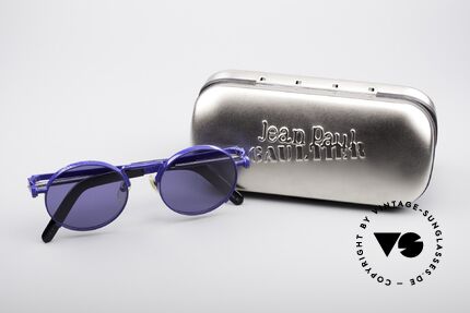 Jean Paul Gaultier 56-8171 Sonderanfertigung in Blau, 2nd hand, jedoch in großartigem Zustand (inkl. Etui), Passend für Herren und Damen
